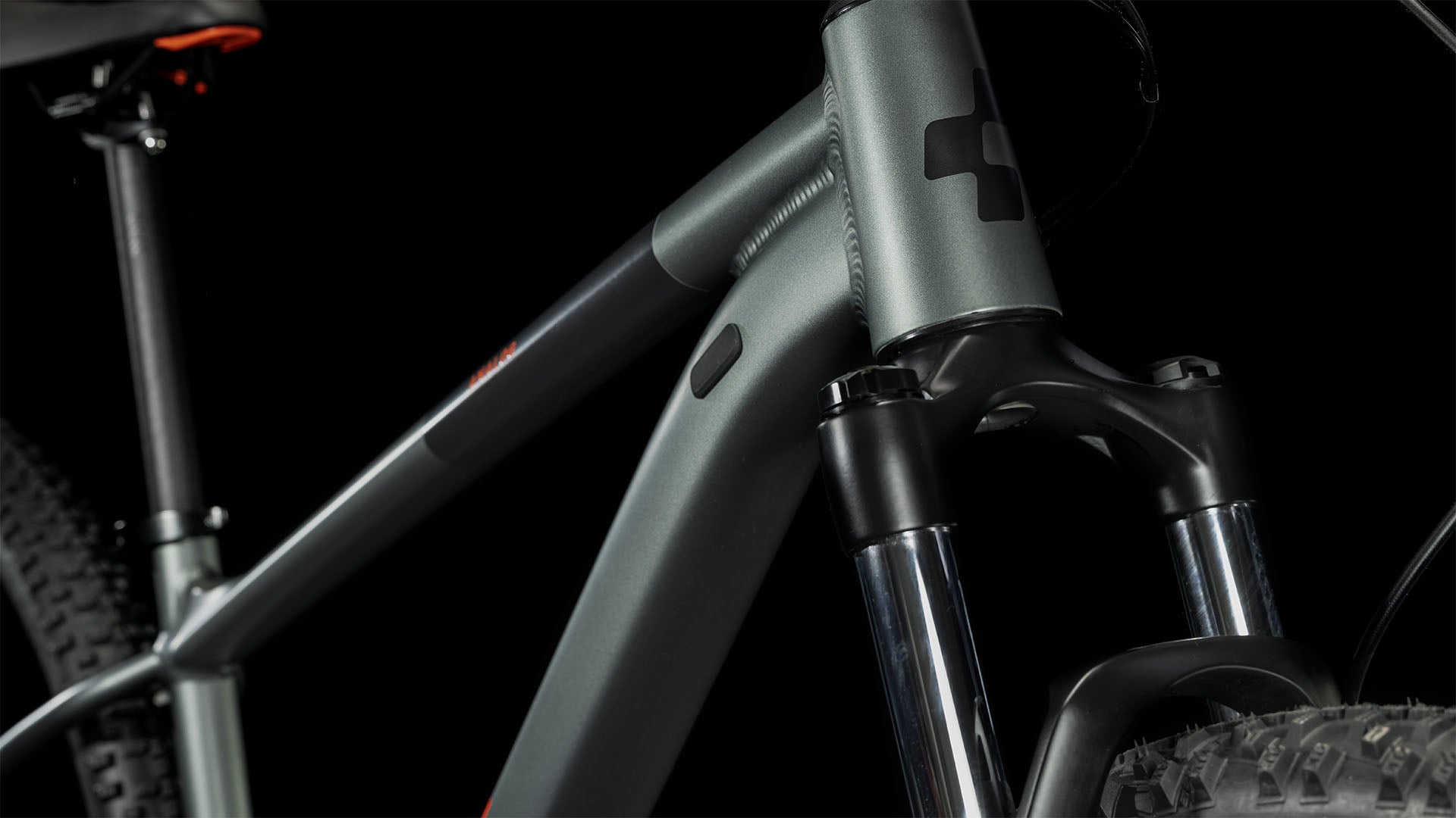 Bicicleta de montaña CUBE Analog flashgrey'n'red